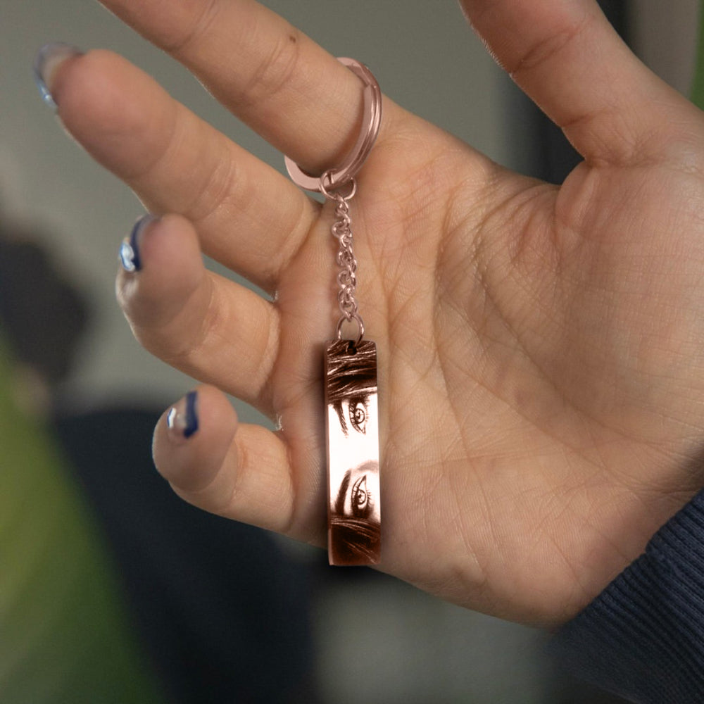 Custom Eyes Keychain