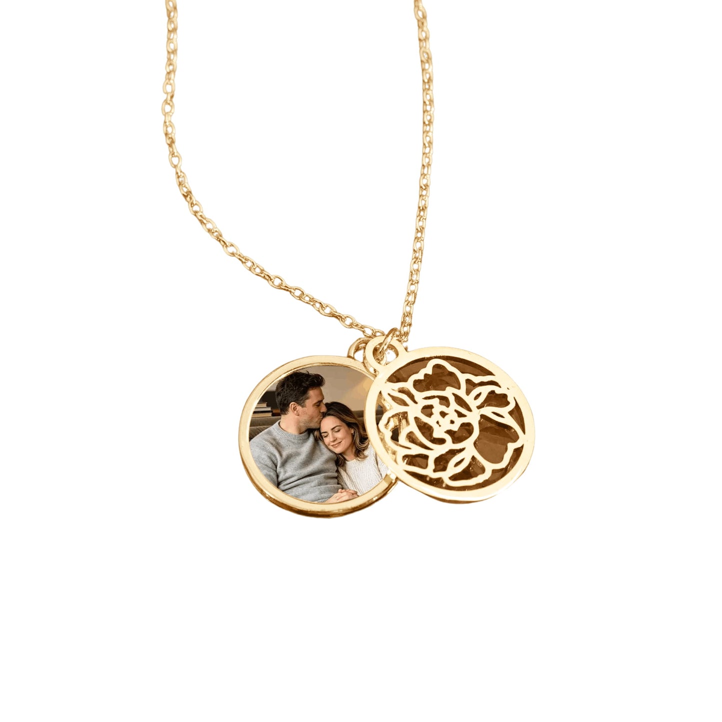 Custom Multi Photo Locket Necklace
