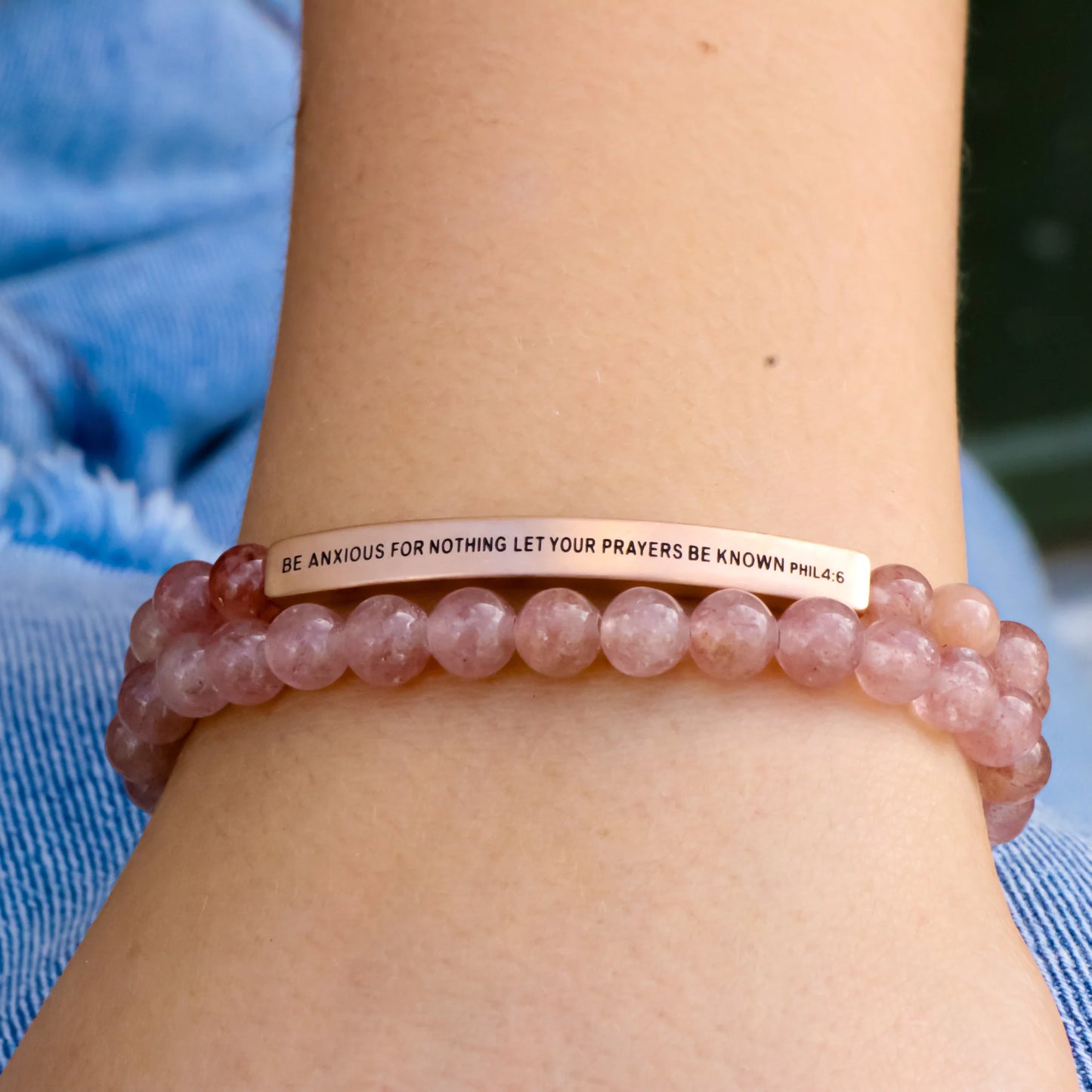 BE ANXIOUS FOR NOTHING LET YOUR PRAYERS BE KNOWN - PHIL 4:6