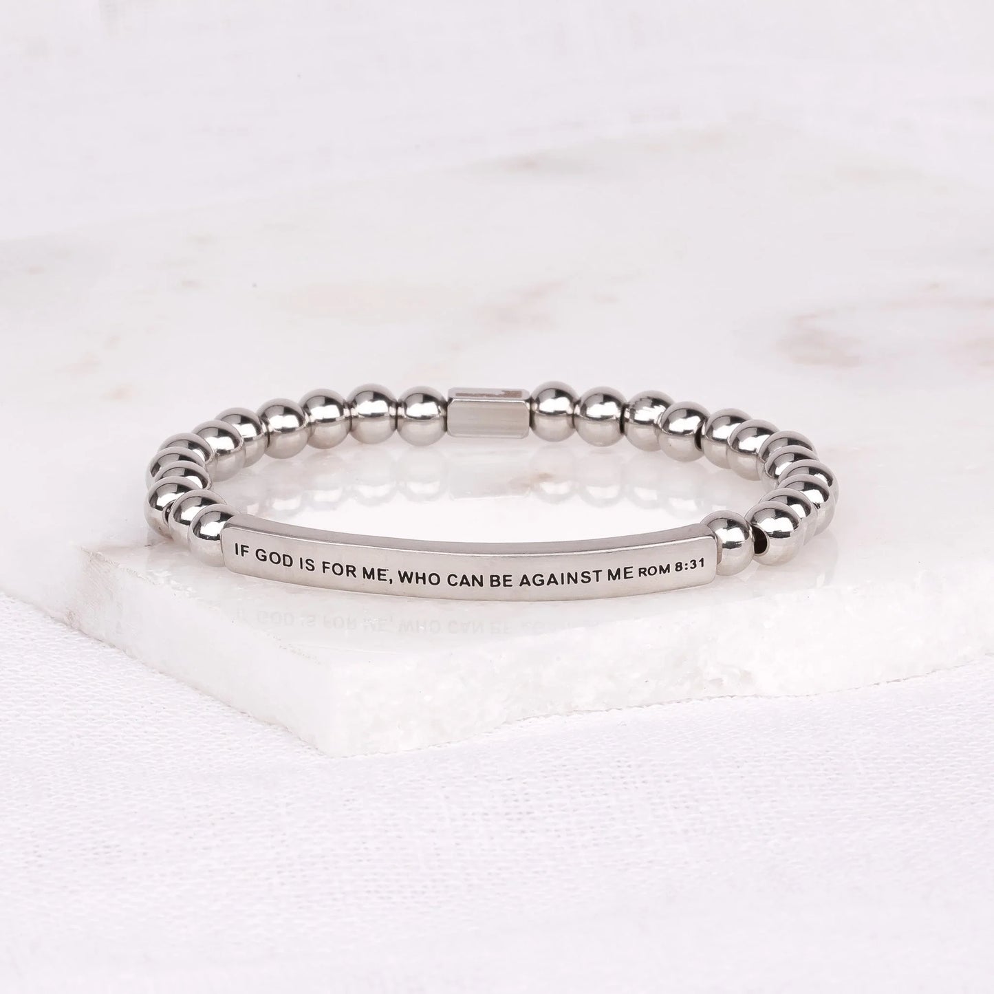 IF GOD IS FOR ME, WHO CAN BE AGAINST ME - ROMANS 8:31