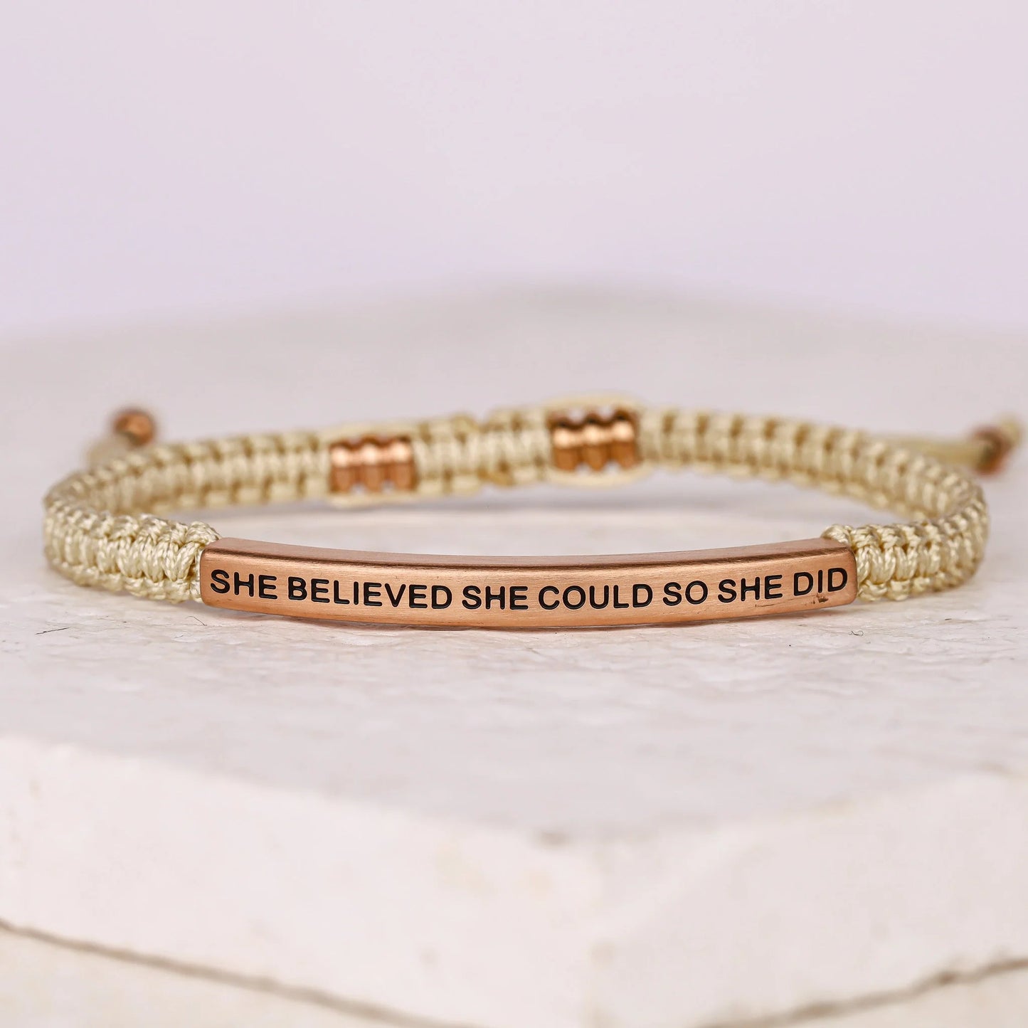 SHE BELIEVED SHE COULD SO SHE DID