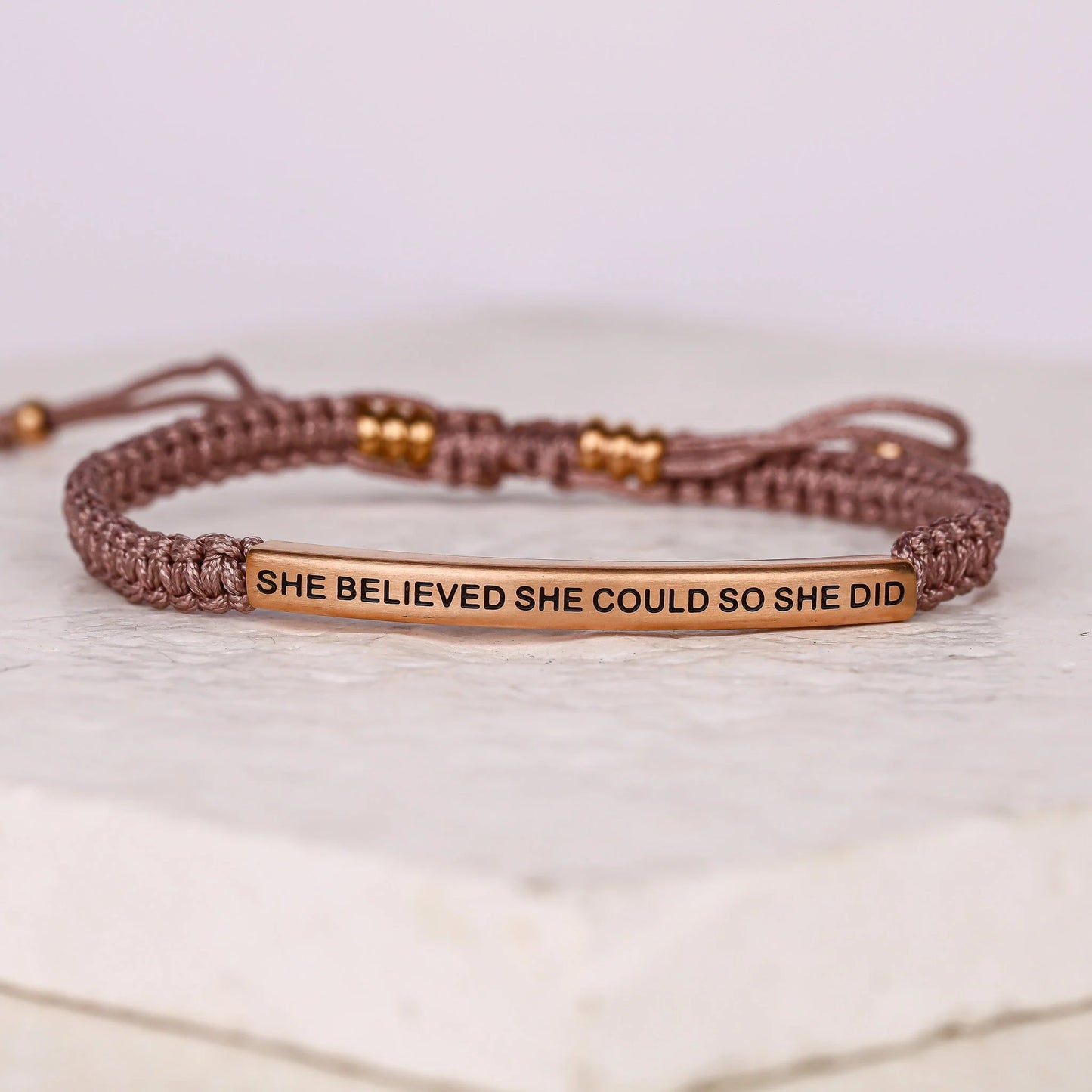 SHE BELIEVED SHE COULD SO SHE DID