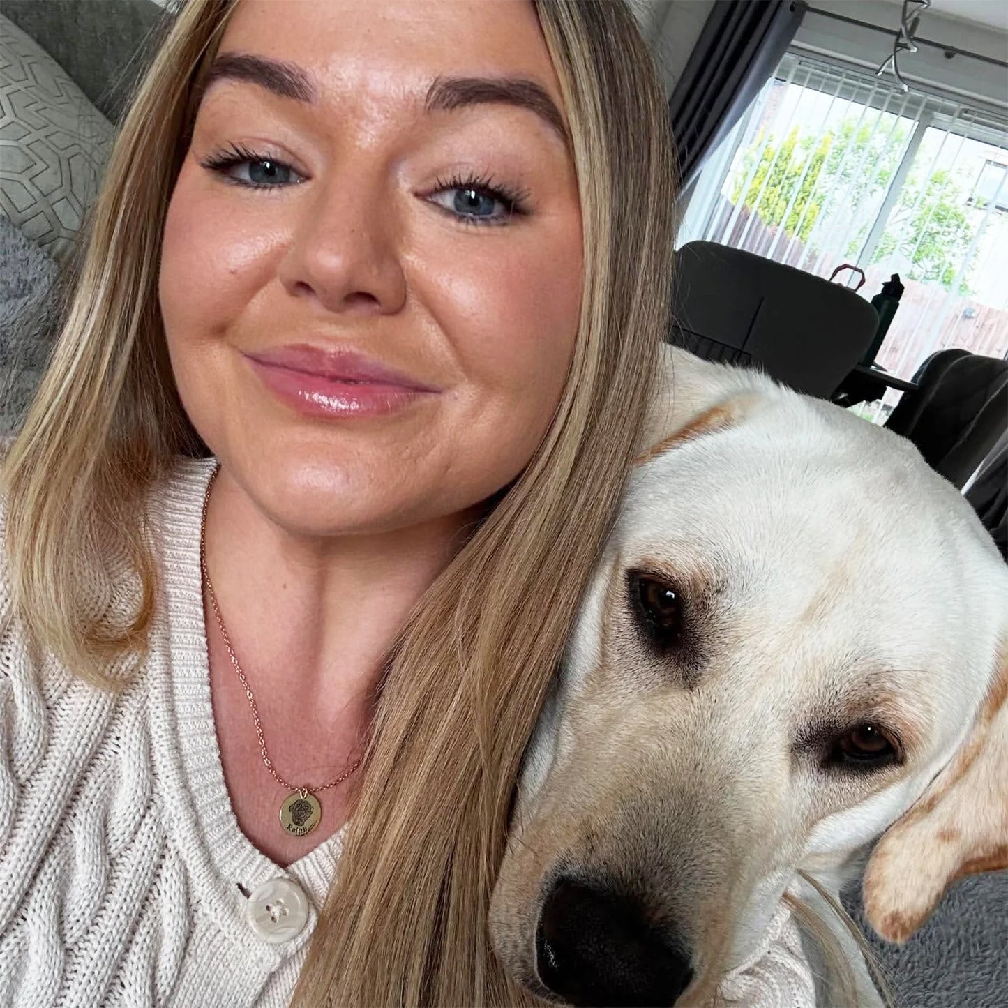 Custom Pet Face Necklace