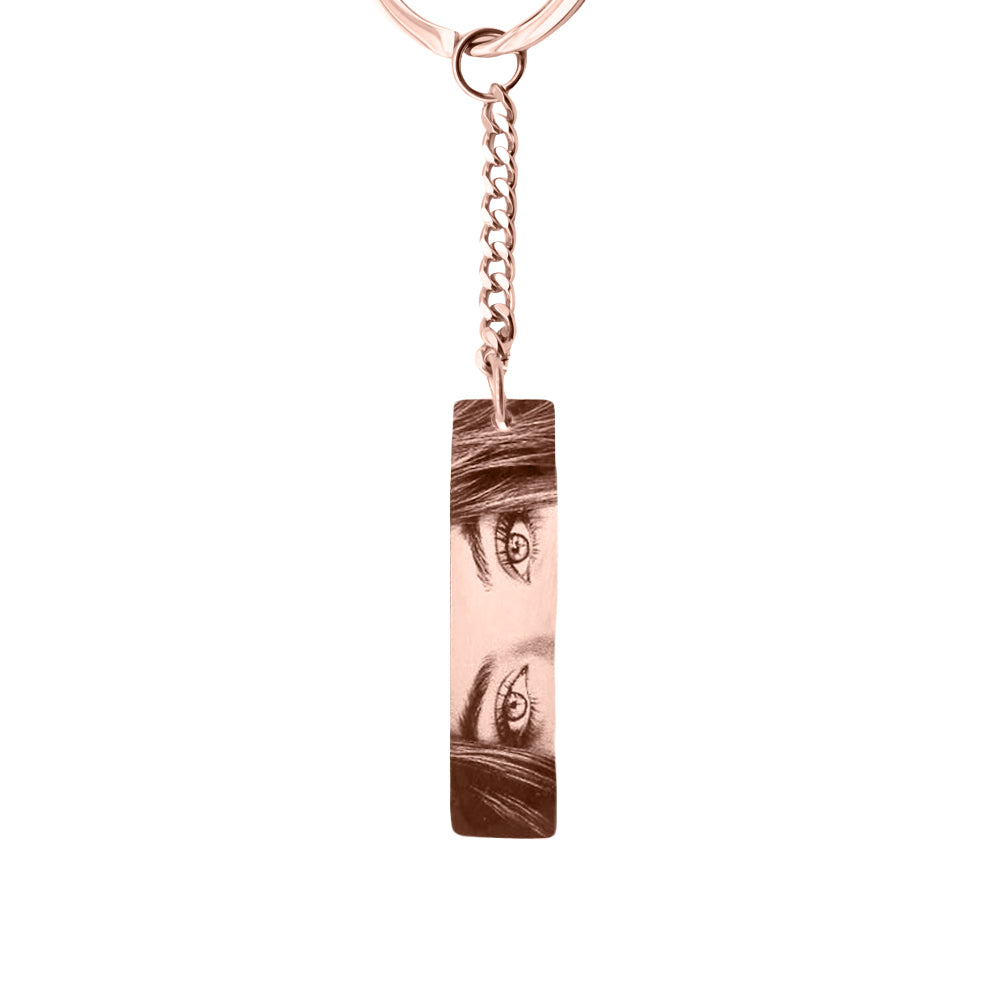 Custom Eyes Keychain