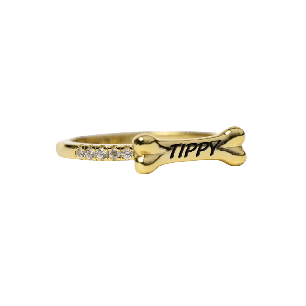 Custom Dog Bone Ring