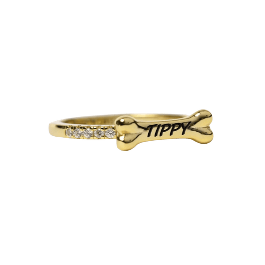 Custom Dog Bone Ring