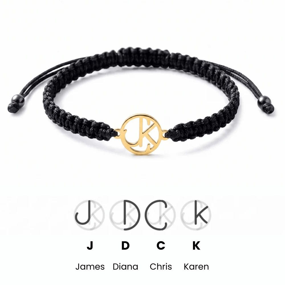 For Him | Custom Monogram Bracelet