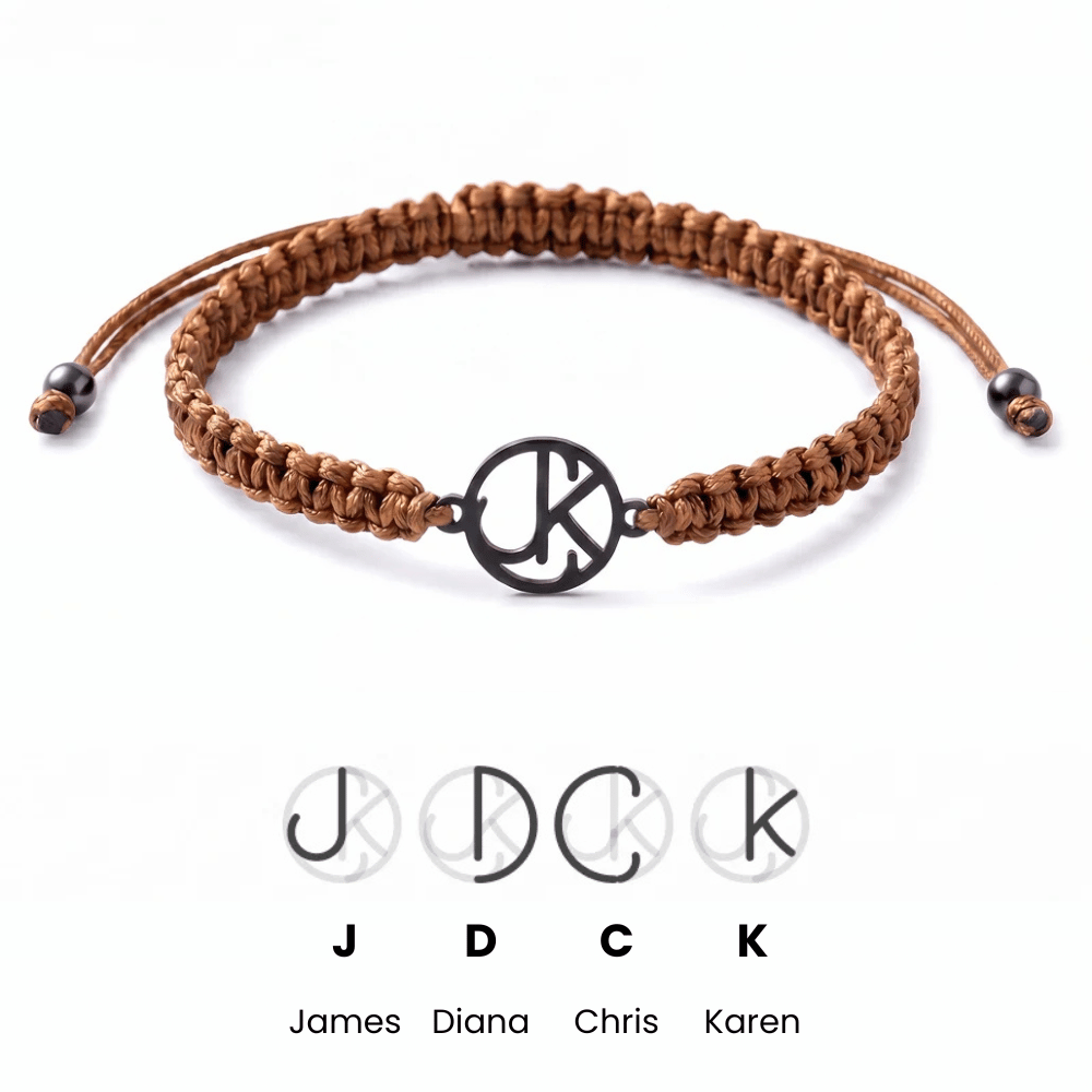 For Him | Custom Monogram Bracelet