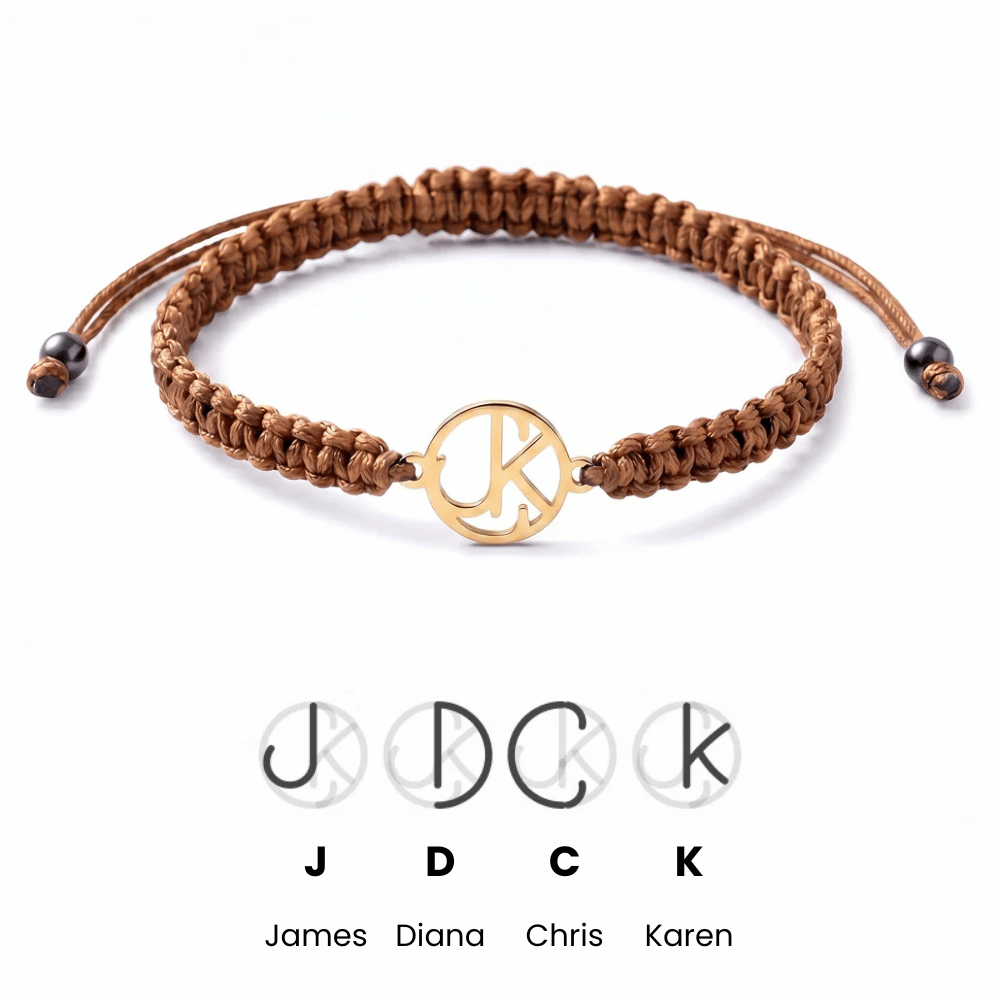 For Him | Custom Monogram Bracelet