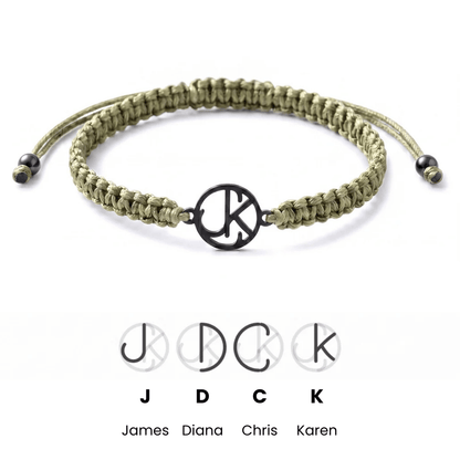 For Him | Custom Monogram Bracelet