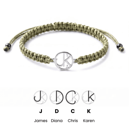 For Him | Custom Monogram Bracelet