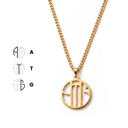 For Him | Custom Monogram Necklace