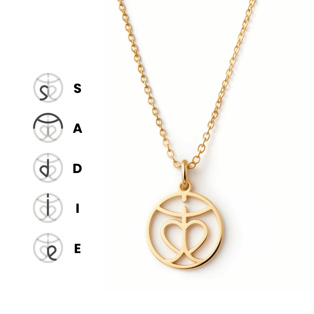 Custom Monogram Necklace