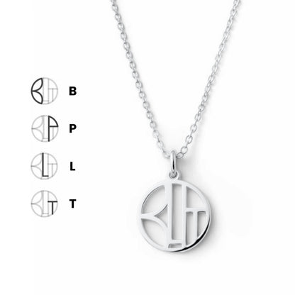 Custom Monogram Necklace
