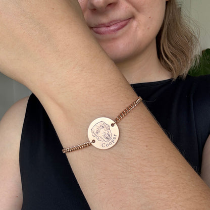 Custom Pet Face Bracelet